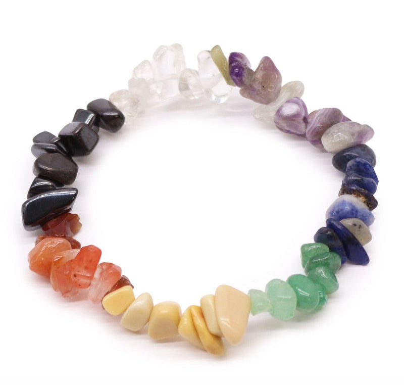 bransoletka z kamieni naturalnych 7 czakr