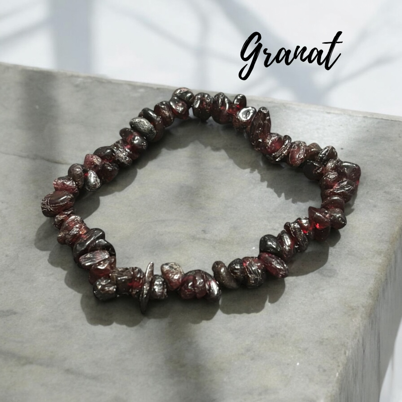 Bransoletka z Granatu