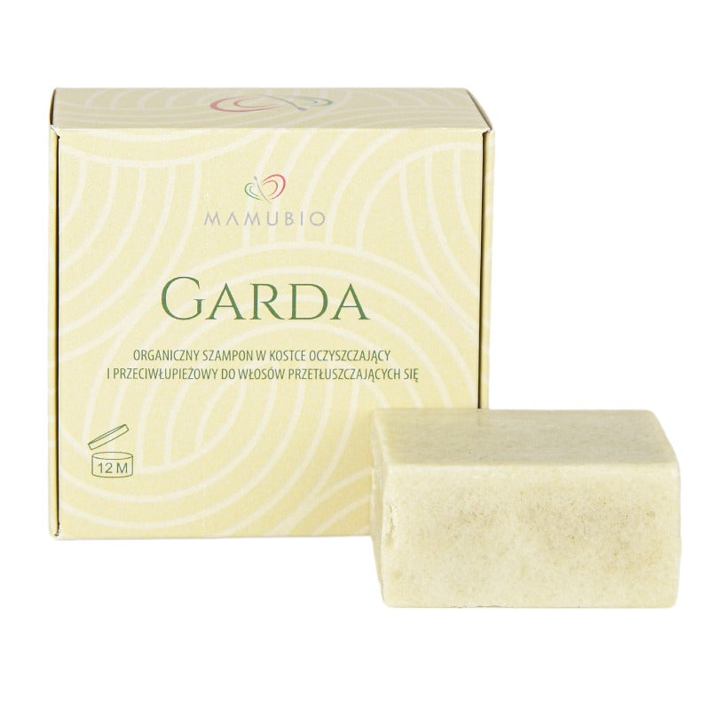 Organiczny Szampon w Kostce “Garda” do włosów przetłuszczających się i przeciwłupieżowy