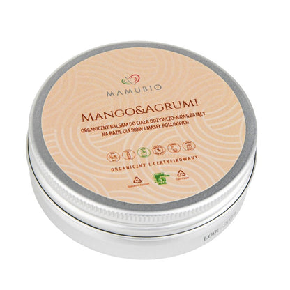 Organiczny Balsam do ciała odżywczo-nawilżający “Mango&Agrumi”